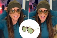 Kyle Richards says these $17 sunglasses look 'just like Bottega'