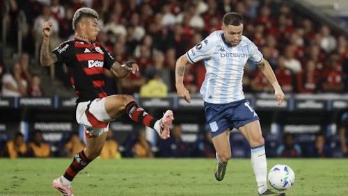 Racing perdió con Flamengo por 1 a 0 en la ida de la semifinal de la Libertadores