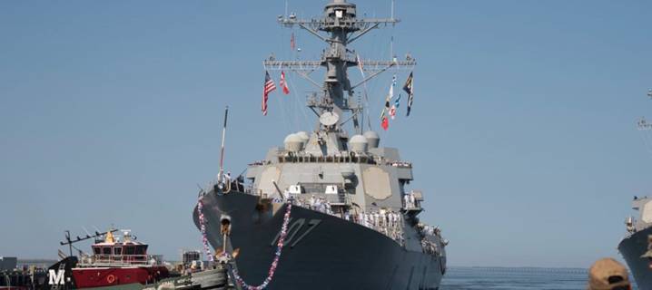 Buque destructor de EU abandona Trinidad y Tobago tras cuatro días frente a costas de Venezuela