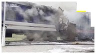 Vídeo: Rusia bombardea una estación de tren en el este de Ucrania