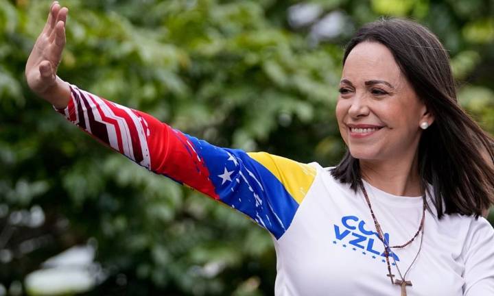 María Corina Machado, la opositora venezolana, obtiene el Nobel de la Paz 2025