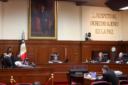 Ministros de la Suprema Corte donarán parte de su salario a damnificados por lluvias