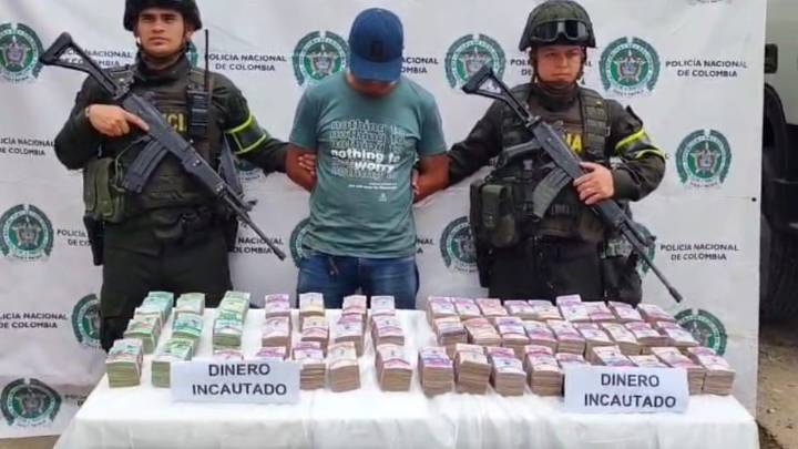 Incautan más de mil millones de pesos que iban dentro de una volqueta en el Cauca