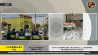 Colapsó parte del techo de la comisaría de Surquillo: hay tres policías heridos