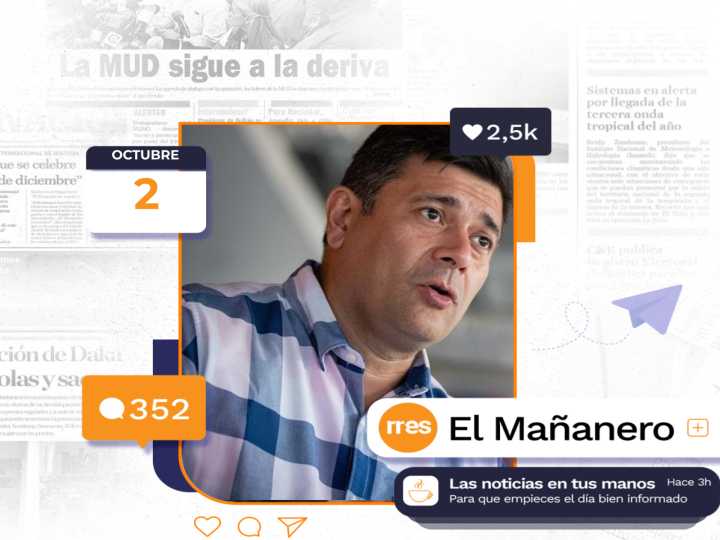 El Mañanero del 2 de octubre: Freddy Superlano, 14 meses detenido y aislado