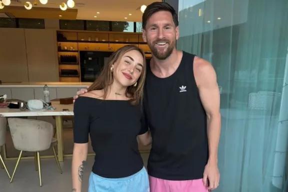 Nicki Nicole recordó su encuentro con Lionel Messi: “Anto brillaba como siempre”