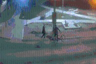 Video: las cámaras salvaron a una mujer que era agredida en San Martín