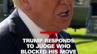 Trump responds to judge who blocked his move in Portland