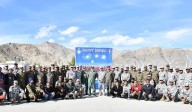 Air Chief Marshal AP Singh Celebrates Diwali with Troops in Ladakh, Commends Their Service