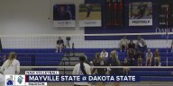Dakota State Volleyball team sweeps past Mayville State