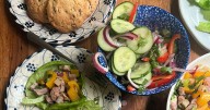 Marinated pork tenderloin stars in this budget weeknight meal