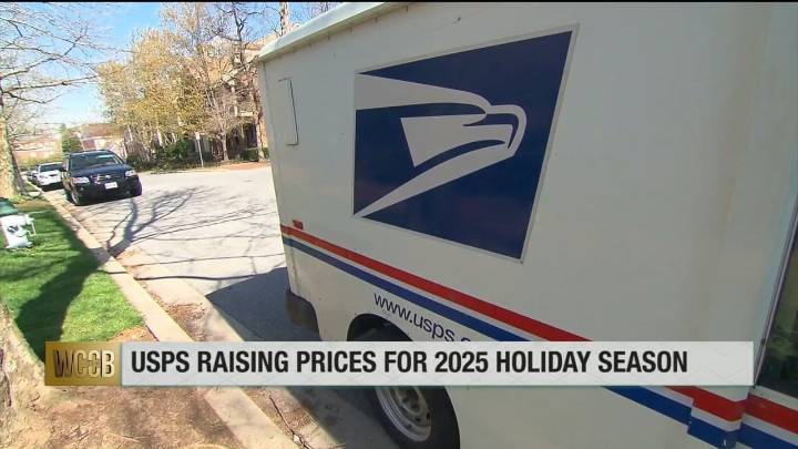 USPS raising prices for 2025 holiday season