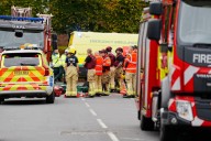 Four people injured in synagogue attack in the UK