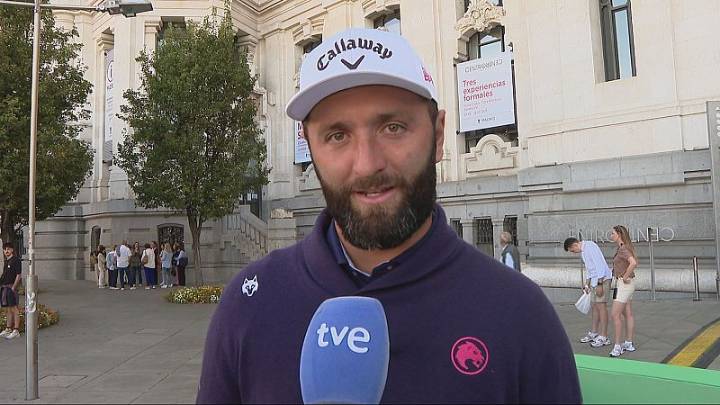 Jon Rahm, en RTVE: "Esta es una buena semana para ganar mi primer torneo del año"