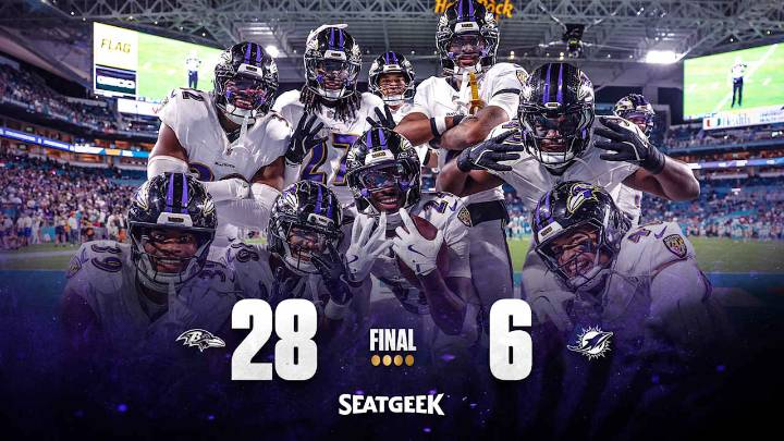 Game Recap: Lamar Jackson Leads Ravens Past Dolphins in Return