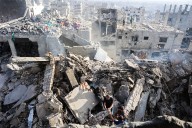 Más de 100 palestinos murieron por los nuevos bombardeos israelíes en Gaza