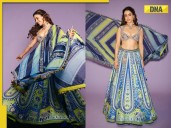 In Pics: Sanya Malhotra turns heads in vibrant custom peacock