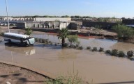 Cierran tramo inundado de la Paseo de la Victoria