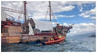 ¡Hasta siempre, Marigalante! Alvarado, Veracruz despide a su creación tras hundimiento en Puerto Vallarta
