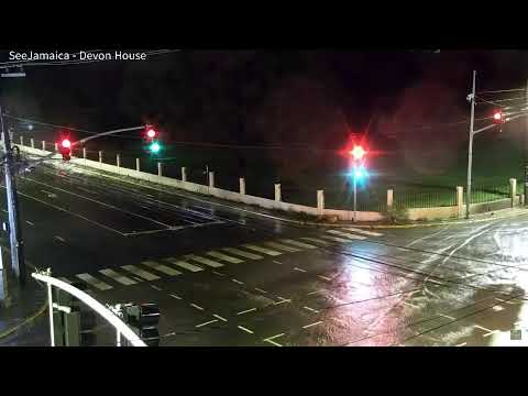 Live View from Jamaica as Hurricane Melissa is expected to make landfall