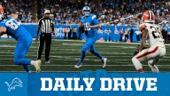 THE DAILY DRIVE: How Detroit Lions QB Jared Goff's pocket moves helped blunt Browns' pass rush