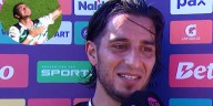 Las lágrimas del Pulpo González tras dedicarle a Miguel Ángel Russo el gol del triunfo de San Martín ante San Lorenzo