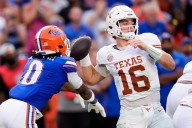 After losing at Gators, former No. 1 Texas tumbles to unranked ahead of rivalry game with No. 6 Oklahoma