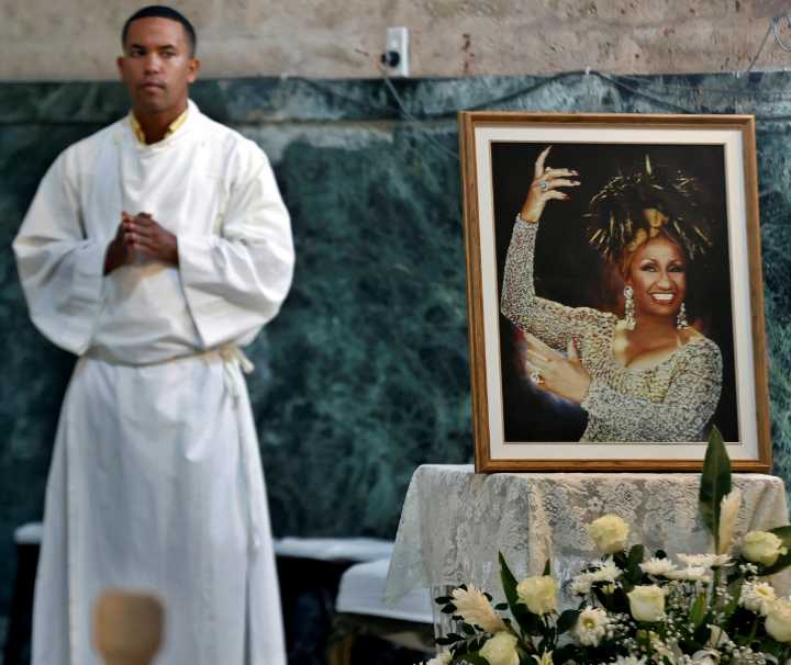 Dedican misa a Celia Cruz