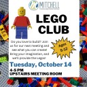 Mitchell Library LEGO Club to meet October 14