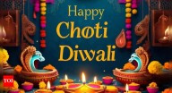 Happy Choti Diwali 2025: Top 50 Wishes, Messages, Images, Greetings, and Status Updates to Share on WhatsApp, Instagram and Facebook
