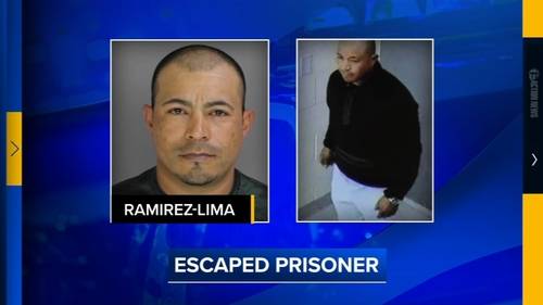 Jairo Eliazar Ramirez-Lima sought after escaping police custody near Phoenixville Hospital