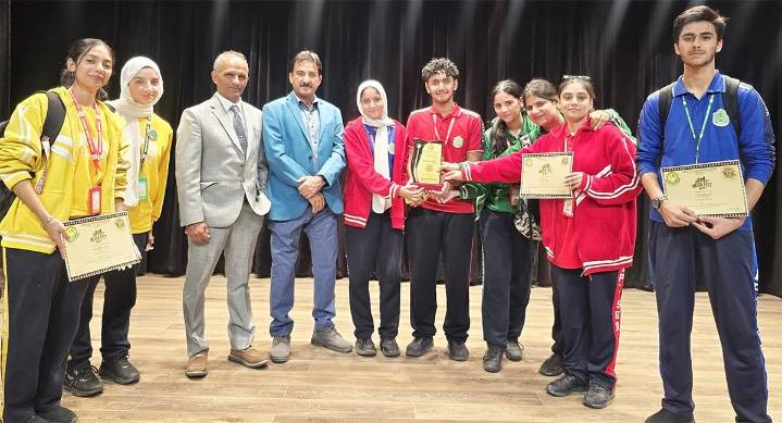 DPS Srinagar shines at Media Fest 2025 with first prize win