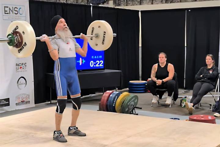 Alberni weightlifter breaks own records at Nanaimo meet