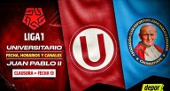 Canales para ver Universitario vs. Juan Pablo II: a qué hora juegan por Liga 1