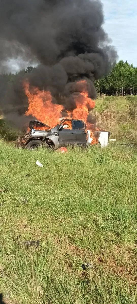 Tragedia en la Ruta Nacional 12: una persona murió y dos resultaron heridas en un choque frontal en Ituzaingó