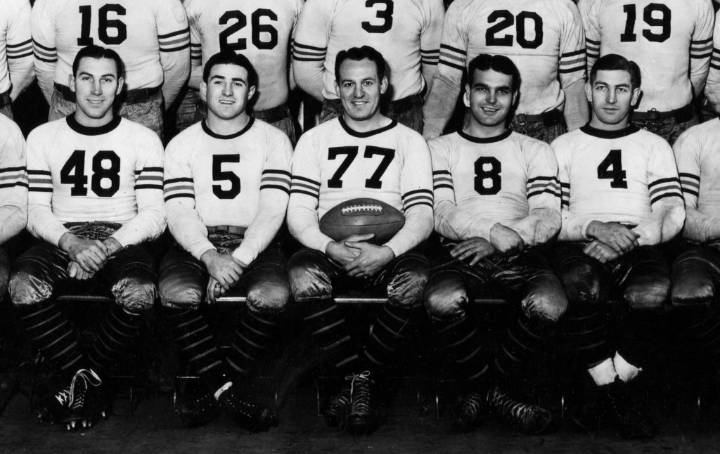A rare Red Grange Chicago Bears jersey from the 1930s sells for $548,100 at auction