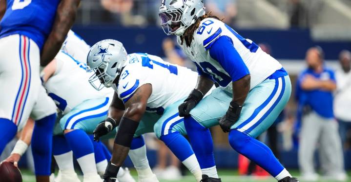Cowboys at Jets inactives: Dallas offensive line almost all backups