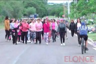 Vecinas participaron de una jornada de concientización sobre el cáncer de mama