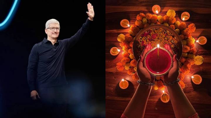 Apple CEO Tim Cook Shares 'Stunning' Diwali Photo Taken By Mumbai-based Photographer On The iPhone 17 Pro Max