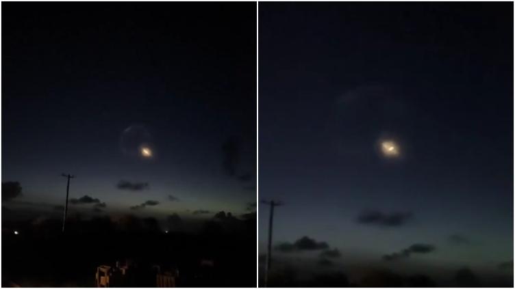 ¡Impresionante! Misteriosa luz surcó el cielo de Irlanda 🎦