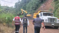 Restablecen conectividad en Xicotepec y Naupan tras deslizamientos ocasionados por lluvias