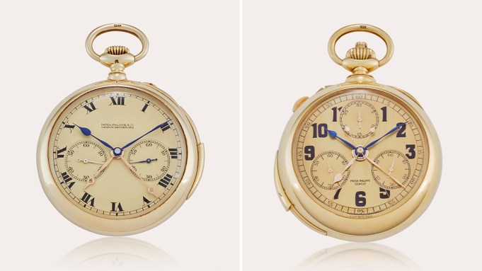 Two Rare Double-Movement Patek Philippe Pocket Watches Up for Auction