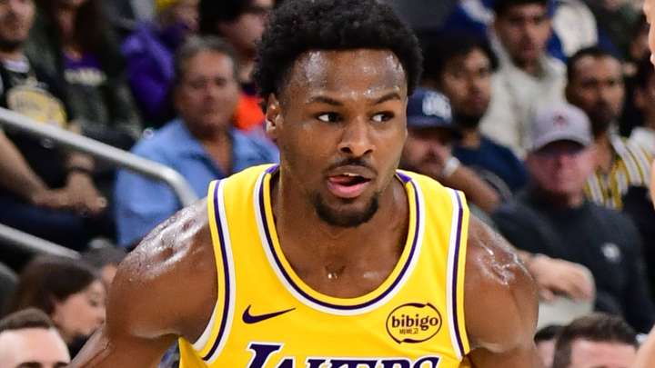 Los Angeles Lakers coach defends Bronny James after alarming struggles in first preseason game of year