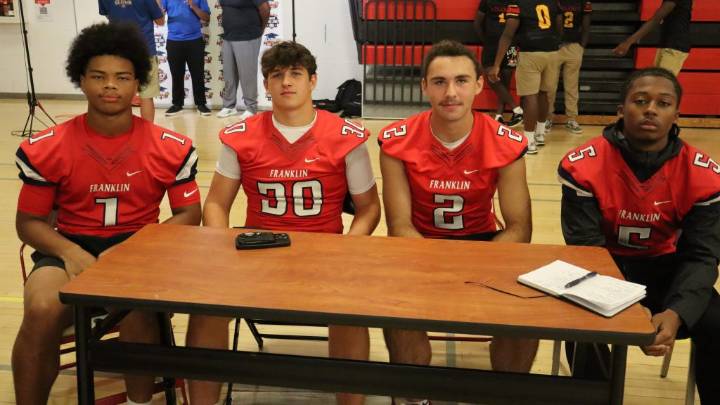 Franklin football holds off Dundalk for 10