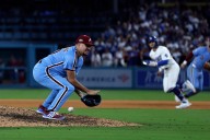 Dodgers' Dave Roberts Sends Message to Phillies' Orion Kerkering on Error