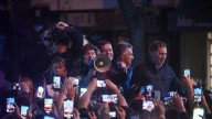 Tensión con Milei y Santilli en Mar del Plata: la recorrida duró media cuadra