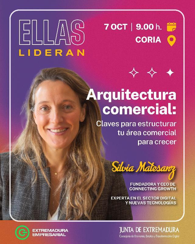 Coria acogerá un nuevo encuentro 'Ellas Lideran' centrado en la arquitectura comercial
