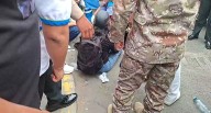Piura: Escolar y su madre salvan de morir al colisionar con un vehículo del Ejército