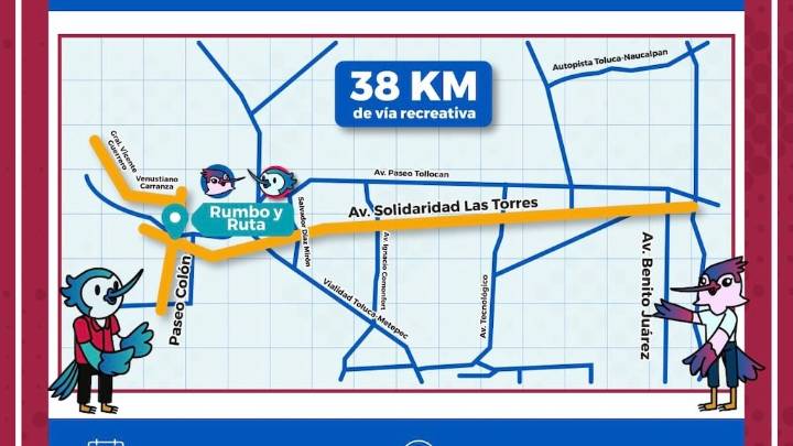 Implementará Semov Mexivía Recreativa en Las Torres