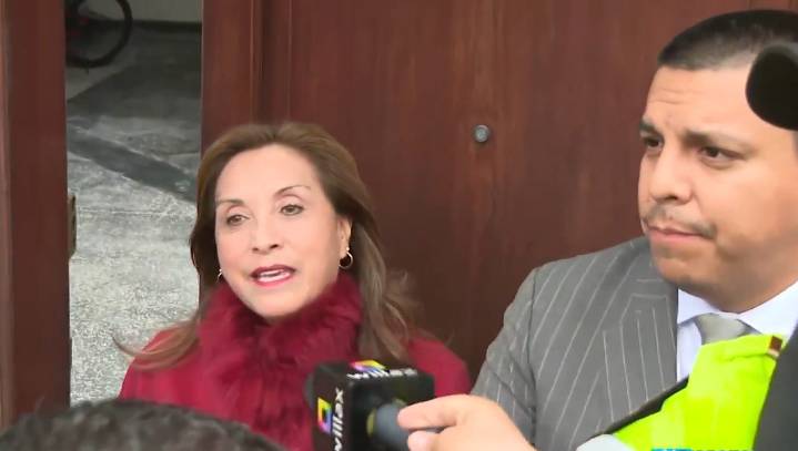 Dina Boluarte tras su vacancia: "No tengo el más mínimo pensamiento de dejar el país"